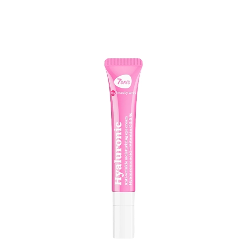 7DAYS - My Beauty Week - Hyaluronic Anti-Wrinkle Moisturizing Eye Concentrate - Nawilżający Krem-Żel pod Oczy - 18ml