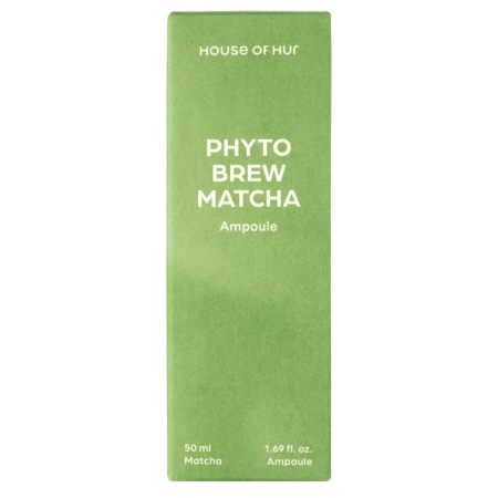 House of Hur - Phyto Brew Matcha Ampoule - Ampułka Nawilżająco-Rozświetlająca - 50ml