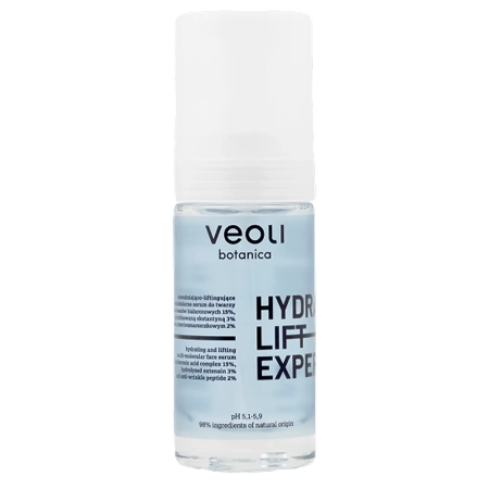 Veoli Botanica - HYDRA LIFT EXPERT - Nawadniająco-Liftingujące Multi-Molekularne Serum do Twarzy - 30ml