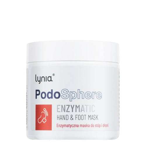 Lynia - PodoSphere - Enzymatyczna Maska do Stóp i Dłoni z Papainą i Ficyną oraz Kwasem Rozmarynowym - 100ml