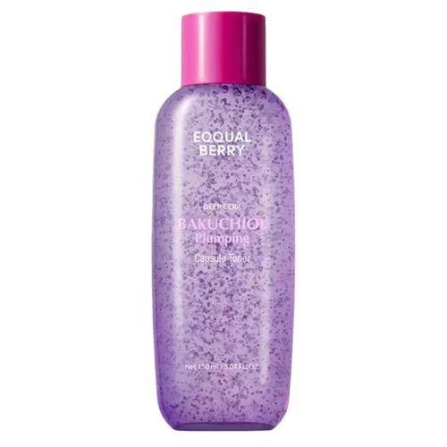 EQQUALBERRY - Bakuchiol Plumping Capsule Toner - Kapsułkowy Tonik z Bakuchiolem - 150ml