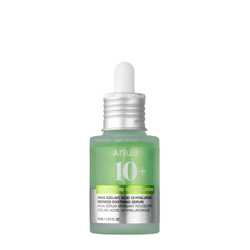 Anua - Azelaic Acid 10 Hyaluron Redness Soothing Serum - Serum z Kwasem Azelainowym i Hialuronowym - 30ml OUTLET