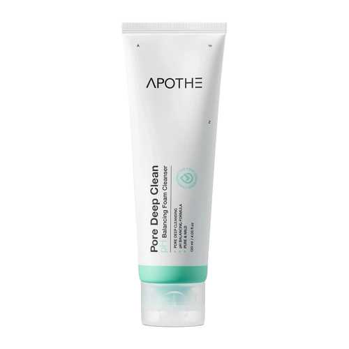 APOTHE - Pore Deep Clean pH Balancing Foam Cleanser - Oczyszczająca Pianka do Mycia Twarzy - 120ml