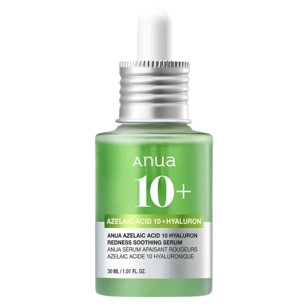 Anua - Azelaic Acid 10 Hyaluron Redness Soothing Serum - Serum z Kwasem Azelainowym i Hialuronowym - 30ml