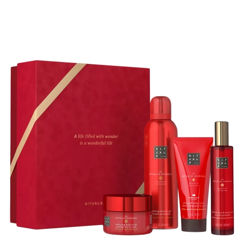 Rituals - The Ritual of Ayurveda Gift Set M - Zestaw Podarunkowy - 125g+200ml+100ml+140g