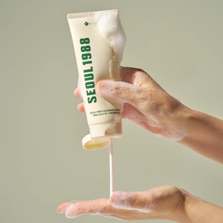 K-SECRET - SEOUL 1988 Cleansing Foam : Pine Cica 1% + Probiotics - Oczyszczająca Pianka do Twarzy - 150ml OUTLET