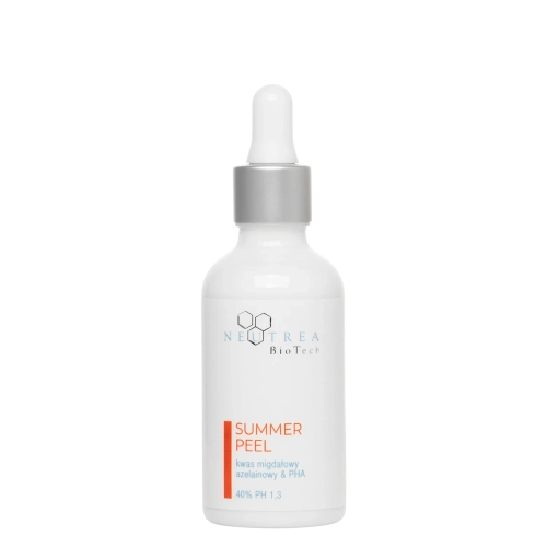 Neutrea - SUMMER PEEL - Peeling do Twarzy - Kwas Migdałowy i Azelainowy 40% - 50ml