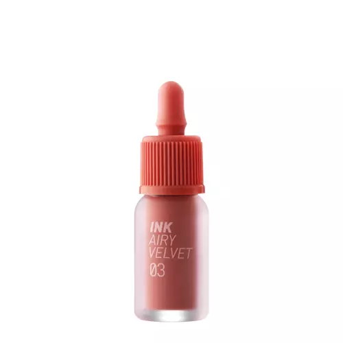 Peripera - Ink Airy Velvet - Tint do Ust - 003 Cartoon Coral - 4g