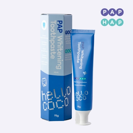 hello coco - Toothpaste PAP - Pasta Wybielająca z PAP -  75g