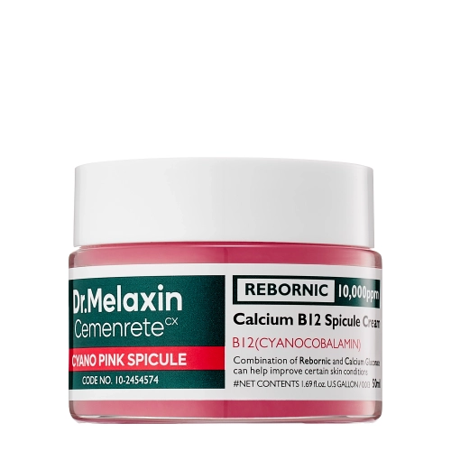 Dr.Melaxin - Cemenrete Cyano Pink Spicule Cream - Intensywnie Regenerujący Krem z Mikroigłami - 50ml