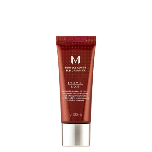 Missha - M Perfect Cover BB Cream SPF42/PA+++ - Kryjący Krem BB - No.13 Bright Beige - 20ml