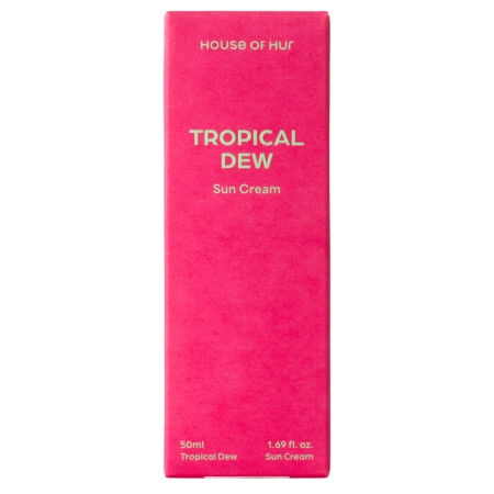 House of Hur - Tropical Dew Sun Cream - Nawilżający Krem Przeciwsłoneczny SPF50+ PA++++ - 50ml