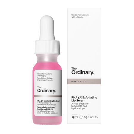The Ordinary -  PHA 5% Exfoliating Lip Serum - Peeling do Ust - 15ml