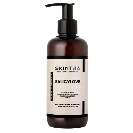 SkinTra - Salicylove - Żel z Kwasem Salicylowym Do Mycia Twarzy i Ciała - 250ml 