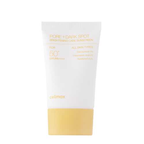Celimax - Pore+Dark Spot Brightening Care Sunscreen - Rozjaśniający Krem Przeciwsłoneczny - 50ml OUTLET