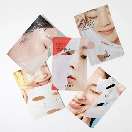 COSRX - Pure Fit Cica Calming True Sheet Mask - Wyciszająca Maska w Płachcie z Wąkrotą Azjatycką - 21ml