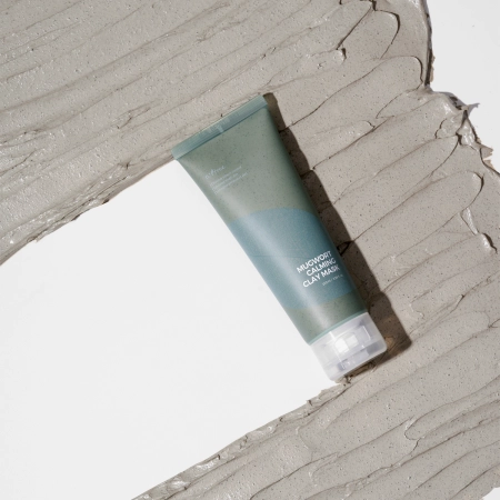 Isntree - Real Mugwort Calming Clay Mask - Maska Glinkowa z Bylicą - 100ml