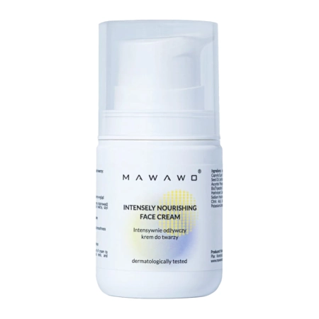 Mawawo - Intensely Nourishing Face Cream - Intensywnie Odżywczy Krem do Twarzy - 50ml
