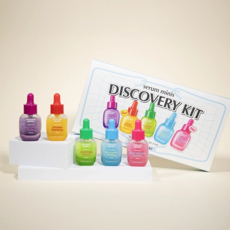 EQQUALBERRY - Serum Minis Discovery Kit - Zestaw 5 Serum w Wersji Miniaturowej - 5x10ml