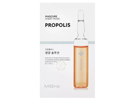 Missha - Mascure Propolis Nutrition Sheet Mask - Maska w Płachcie z Propolisem - 28ml