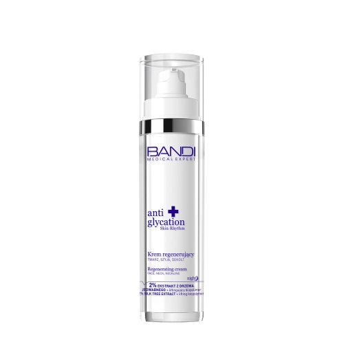 Bandi - Anti Glycation - Krem Regenerujący Twarz, Szyję i Dekolt - 50ml