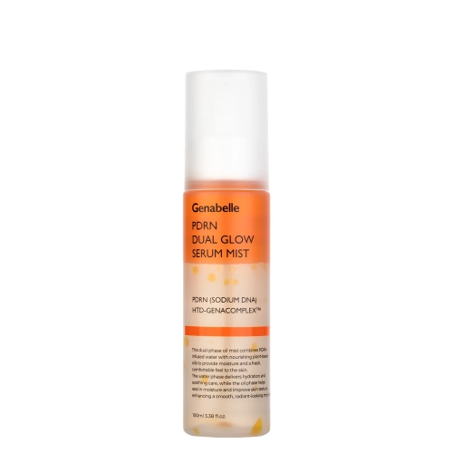Genabelle - PDRN Dual Glow Serum Mist - Rozświetlająca Mgiełka Serum do Twarzy z PDRN - 100ml