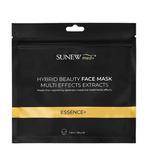 SunewMed+ - ESSENCE+ Maska w Płachcie do Twarzy z Peptydami i Śluzem Ślimaka - 1szt/28g