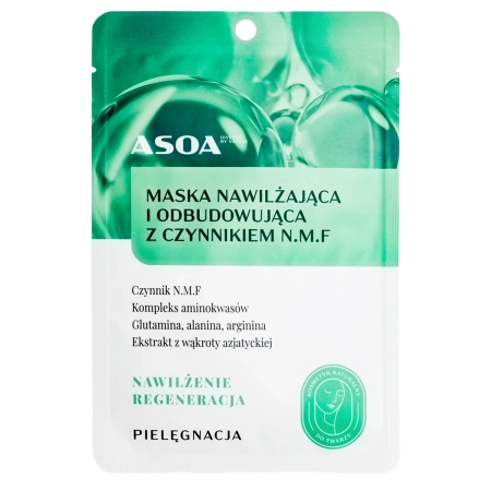 Asoa - Maska - Nawilżająca i Odbudowująca z czynnikiem N.M.F - 30g