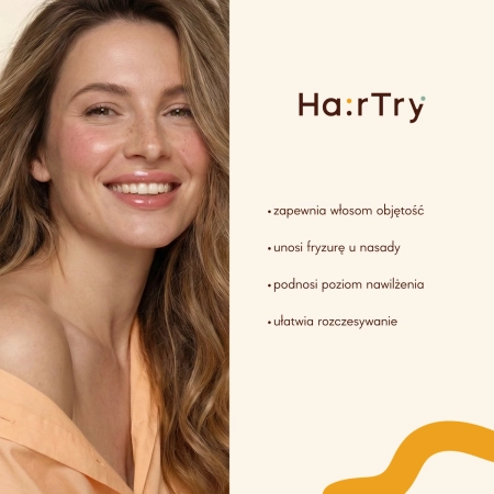 HairTry - Push Up - Szampon dodający sprężystości i objętości - 500ml
