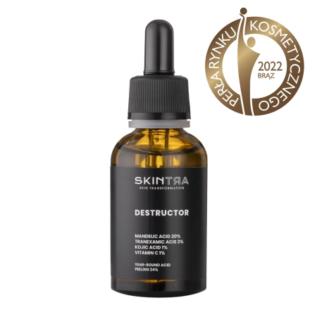 SkinTra - Destructor - Całoroczny Peeling Kwasowy 24% - 30ml