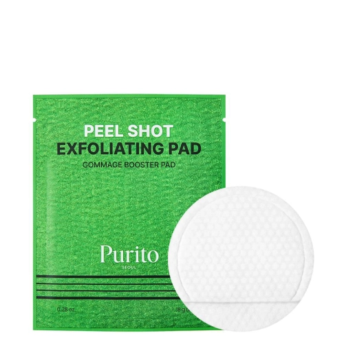 Purito Seoul - Peel Shot Exfoliating Pad - Płatki Złuszczające do Twarzy - 8 szt.