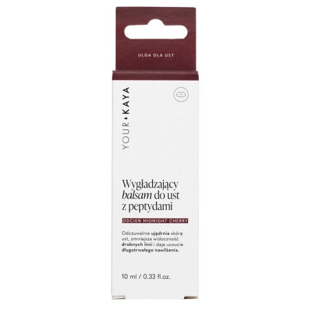 Your Kaya - Wygładzający Balsam do Ust z Peptydami - Midight Cherry - 10ml