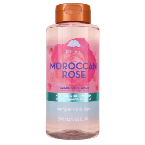 Tree Hut - Foaming Gel Wash Moroccan Rose - Pianka pod Prysznic w Żelu Marokańska Róża - 532ml
