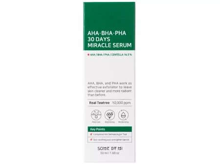 Some By Mi - AHA BHA PHA 30 Days Miracle Serum - Serum z kwasami AHA, BHA, PHA - 50ml