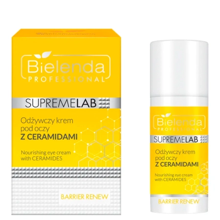Bielenda Professional - Supremelab Barrier Renew - Odżywczy Krem pod Oczy z Ceramidami - 15ml OUTLET