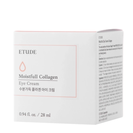 Etude House - Moistfull Collagen Eye Cream - Krem pod Oczy z Kolagenem - 28ml