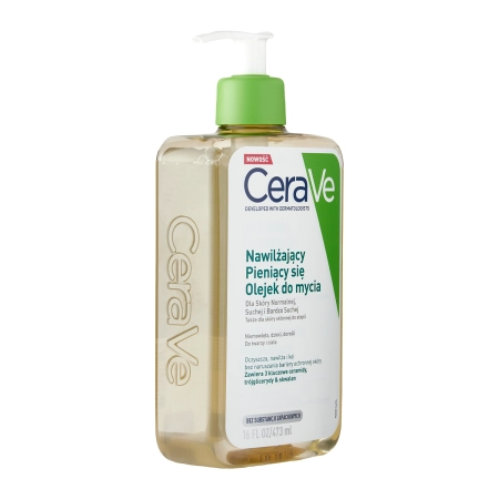 CeraVe - Nawilżający Pieniący się Olejek do Mycia - 473ml