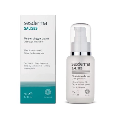 Sesderma - Salises - Moisturizing Gel Cream - Krem-Żel Nawilżający - 50ml