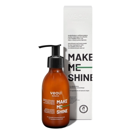 Veoli Botanica - Make Me Shine - Wygładzająco-Nabłyszczająca Maska Laminująca do Włosów - 140ml