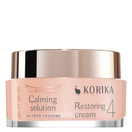 KORIKA - HI-TECH Liposome Calming Solution Restoring Cream - Kojąco-Regenerujący Krem do Twarzy z Liposomami - 50ml