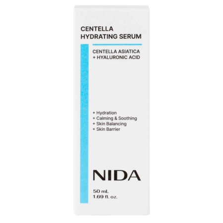 NIDA - Centella Hydrating Serum - Nawilżająco-Kojące Serum do Twarzy - 50ml