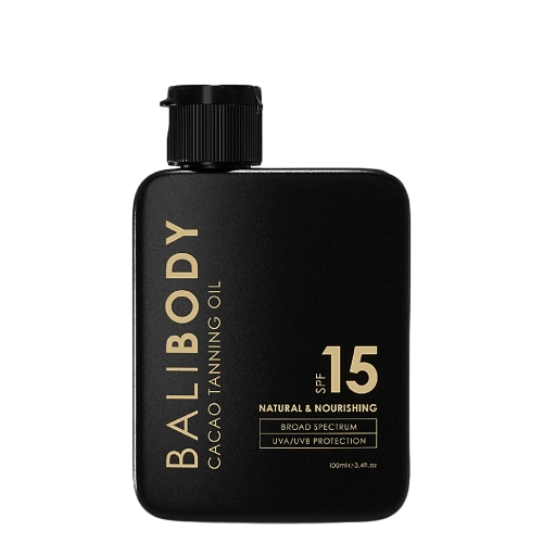 Bali Body - Cacao Tanning Oil SPF15 - Olejek do Opalania z Kakao - 100ml