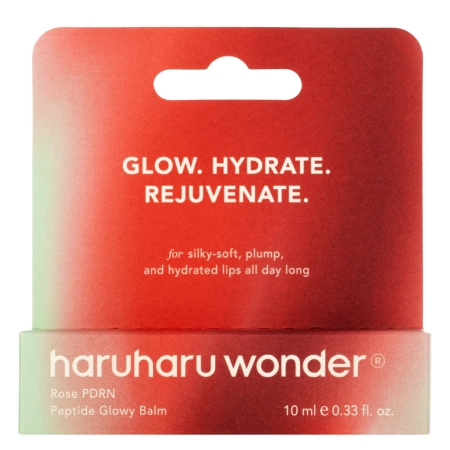 Haruharu Wonder - Rose PDRN Peptide Glowy Balm - Nawilżający Balsam do Ust - 10ml