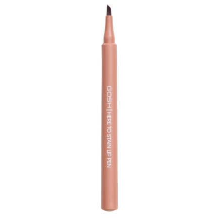 GOSH - Here To Stain Lip Pen - Długotrwała Konturówka do Ust w Pisaku - 004 Mocha Stain - 1ml 