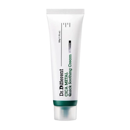 Dr.Different - Metal Quick Soothing Cream - Łagodzący Krem do Twarzy - 50g