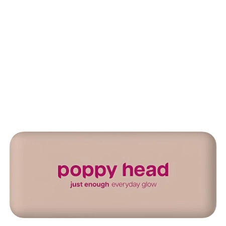 Poppy Head - Just Enough Everyday Glow Eyeshadow Palette - Paleta Błyszczących Cieni do Powiek - 01 Shine Agenda - 4,8g