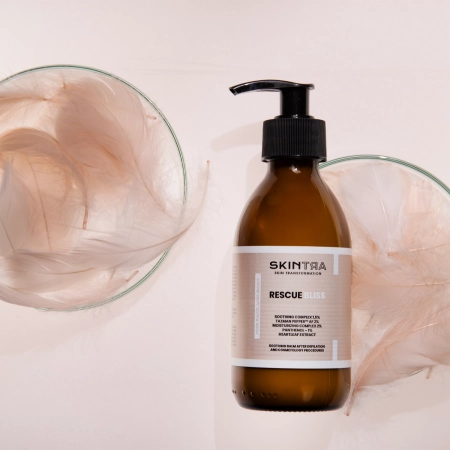 SkinTra - Rescue Bliss - Balsam Po Depilacji i Zabiegach Kosmetologicznych Do Twarzy i Ciała - 200ml 
