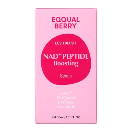 EQQUALBERRY - Nad+ Peptide Boosting Serum - Serum Wzmacniające z Peptydami i NAD+ - 30ml