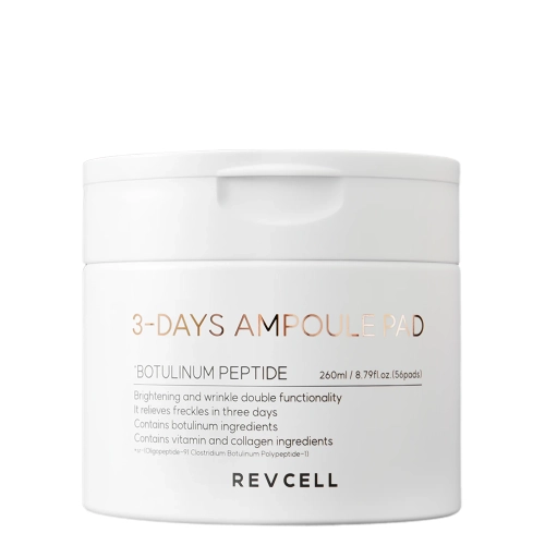 REVCELL - 3-Days Ampule Pad - Ujędrniająco-Nawilżające Płatki do Twarzy - 56szt/260ml