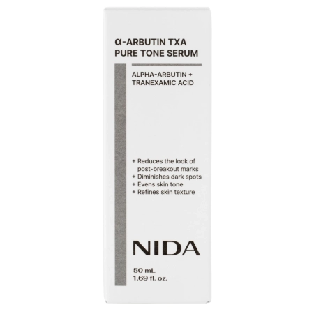 NIDA - α-Arbutin TXA Pure Tone Serum - Rozjaśniające Serum do Twarzy - 50ml